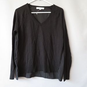 X LOFT V NECK PULL OVER  LONG SLEEVE SWEATER
